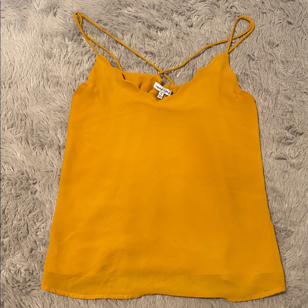 Naked Zebra Golden Cami Top